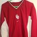 Nike Jackets & Coats | Men's Authentic Nike" Oklahoma Sooners Pull-Over Jacket Sz.Xxl | Color: Red/White | Size: Xxl