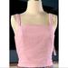 Anthropologie Tops | Anthropologie Smocked Tie Back Tank M | Color: Pink | Size: M