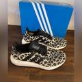 Adidas Shoes | New Size 6 Adidas Swift Run 1.0 Black & White Animal Print Running Shoes. Bd7962 | Color: Black/White | Size: 6