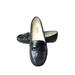 Michael Kors Shoes | Michael Kors Daisy Moc Flats Black Leather Loafers Womens Shoes 8.5 Bow Accents | Color: Black | Size: 8.5