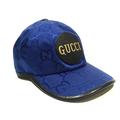 Gucci Accessories | Gucci Jeremi Guccissima Baseball Cap Hat -Size M -Royal Blue / Black -Nwt | Color: Black/Blue | Size: Os
