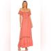 Free People Dresses | Free People Moonlight Ocean Maxi In Burnt Coral | Color: Orange/Pink | Size: Various