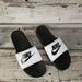 Nike Shoes | Nike Benassi Jdi Slide Sandals Size 13 | Color: White | Size: 13