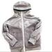 Nike Jackets & Coats | Nike Boys Xs Shearling Fleece Windbreaker Jacket Grey White | Color: White | Size: Xsb