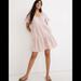 Madewell Dresses | Madewell Linen-Blend Lorelei Mini Dress | Color: Pink | Size: S