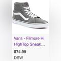 Vans Shoes | New Vans Filmore Suede Shoes Size 7.5 | Color: Gray | Size: 7.5