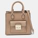 Michael Kors Bags | Michael Michael Kors Beige Leather Tote | Color: Cream | Size: Os