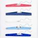 Torrid Jewelry | Americana Print Choker Set Of 5 | Color: Blue/Red | Size: Os
