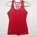 Nike Tops | Nike Dri-Fit, Slim Fit Striped Tank, Medium | Color: Red/Tan | Size: M