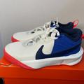 Nike Shoes | New Boy's Nike Team Hustle D 10 Shoes | Color: Blue/White | Size: 4b