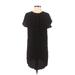 Madewell Casual Dress - Shift: Black Solid Dresses - Women's Size X-Small