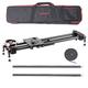 IFOOTAGE Camera Slider Track Carbon Fiber 53'' Dolly Rail Video Stabilizer Professional for DSLR Camera DV Video Camcorder Film Photography - Shark Slider S1 with Extension Tubes (S1B)