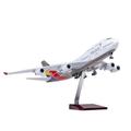 ZYAURA For: 1/160 Scale 47cm Aircraft 747 B747 Asiana Model Die-cast Plastic Resin Aircraft