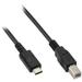 Pearstone USB-C Male to USB-B Male USB 2.0 Cable (3.3') USB-3CMBM3