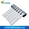 Outils de tour 2-3mm Haute Vitesse En Acier Outils de Tournage CNC Tour Tournant Outil Barre En Acier Blanc Tour Outils D'usinage Barre De Coupe
