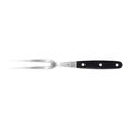 Barfly M23620 Renaissance 6" Carving Fork w/ Black Ergonomic Delrin Handle, High-Carbon German Steel