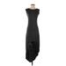 Express Casual Dress - High/Low: Black Dresses - Women's Size X-Small