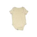 Baby Gap Short Sleeve Onesie: Gold Marled Bottoms - Size 0-3 Month