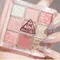 9 Farben Make-up-Palette matt schimmernden Glitzer Lidschatten Schönheit Kosmetik Werkzeuge