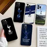 F-Fußball t-tottenham Handy hülle für iPhone 15 Pro Max 14 Mini 13 12 11 x xr xs 15 8 plus Luxus