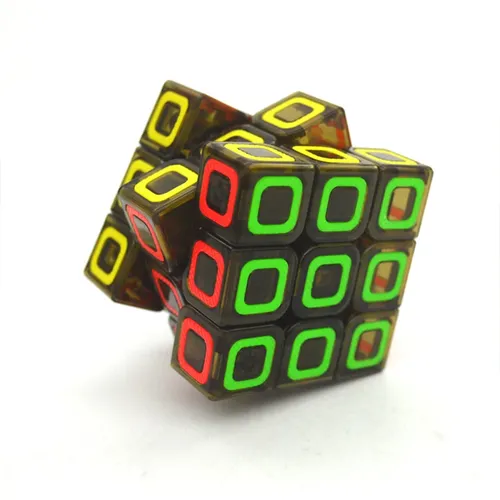 3x3x3 Pyraminx 3 × 3 Magic Cube Speed Puzzle Kinderspiel zeug 3 x3 Spiegel Cubo Magico Dot Circle