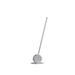 23" White Metal Leaning Stick LED Table Lamp