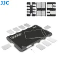JJC Thin Micro SD Card Holder custodia per schede SD portafoglio dimensioni della carta di credito