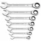 Chiave metrica combinata a cricchetto da 1 pezzo Chiave multiuso Chiavi a cricchetto Set di strumenti Strumento chiave universale Strumenti di riparazione auto