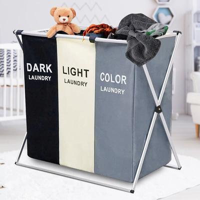 Efficient Bag Laundry Hamper Cart for Sorting and Organization