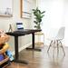 Whole Piece Electric Standing Desk, 48 x 24 Inches Height Adjustable Desk, Sit Stand Desk Home Office Desks