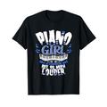 Piano Girl Klavier Klassik Klavierspielerin Frauen Pianistin T-Shirt