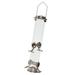 Hanging Birds Feeding Ware Window Feeders for outside Wild Metal Pvc Pipe 430 Food Grade Stainless Steel