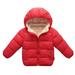 ZMHEGW Coats for Toddlers Kids Child Baby Boys Girls Solid Winter Hooded Thick Warm Outerwear Clothes Outfits Children Jackets