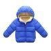 ZMHEGW Coats for Toddlers Kids Child Baby Boys Girls Solid Winter Hooded Thick Warm Outerwear Clothes Outfits Jackets for Children