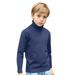 Ydojg Sweatshirts For Toddler Baby Tops Kids Knit Turtleneck Sweater Soft Solid Warm Pullover Sweater Long Sleeve Shirts For 3-4 Years