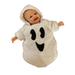 Baby Halloween Costume Girl Boy Pumpkin Ghost Hoodie Fleece Jumpsuit Onesie Romper Winter Warm Outfits