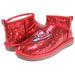 Women's Cuce Red Tampa Bay Buccaneers Sequin Ankle Boots
