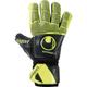 UHLSPORT Herren Handschuhe SUPERSOFT HN FLEX FRAME, Größe 10 in schwarz/fluo gelb