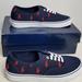 Polo By Ralph Lauren Shoes | - Polo Ralph Lauren Keaton-Pony - Sk Ltl Canvas Sneaker Shoes Sz 12. Mens | Color: Blue/Red | Size: 12