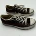 Converse Shoes | Converse All Star Kids Size 2 Brown White Lace Up Low Cut Top Sneakers Shoes | Color: Brown | Size: 2