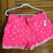 Disney Shorts | Disney Parks Hot Pink Mickey Mouse Print Shorts | Color: Pink/White | Size: Xl