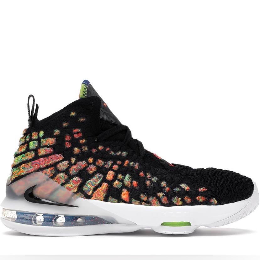 Nike Shoes | Lebron 17 ‘James Gang’ Nike Basketball Shoes | Color: Black/Orange | Size: 9.5