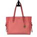 Michael Kors Bags | Michael Kors Pink White Monogram Zip Adjustable Strap Large Gilly Tote Bag Purse | Color: Pink/White | Size: Os