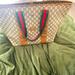 Gucci Bags | Gucci Vintage Sherry Line Gg Plus Tote Bag Beige Unisex | Color: Red/Tan | Size: Please See Photos