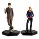 Eaglemoss Publications Doctor Who Set #2 Tenth Doctor and Rose Tyler Statues