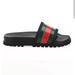 Gucci Shoes | Gucci Web Slides | Color: Black/Red | Size: 9