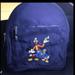 Disney Accessories | Child Size- Disney - Mickey, Donald, & Goofy -Navy Blue - Book Bag / Back Pack | Color: Blue | Size: Osbb