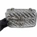 Gucci Bags | Gucci Chain Shoulder Marmont Flap Bag 443497 Sequin Silver Mini | Color: Silver | Size: Mini