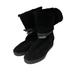 Coach Shoes | Coach Black Suede Shearling Norell Winter Wedge Boots | Color: Black | Size: 9.5