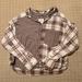 American Eagle Outfitters Tops | American Eagle Button Up Multi Design Flannel. Size Small. | Color: Brown/Tan | Size: S